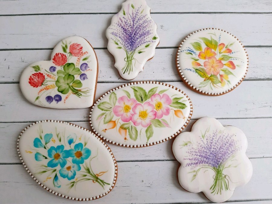 Роспись имбирных пряников