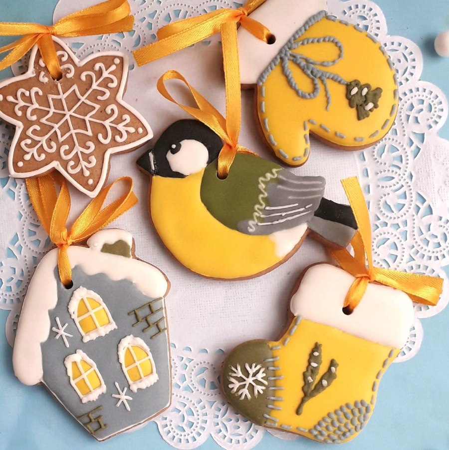 Имбирные пряники сердечки