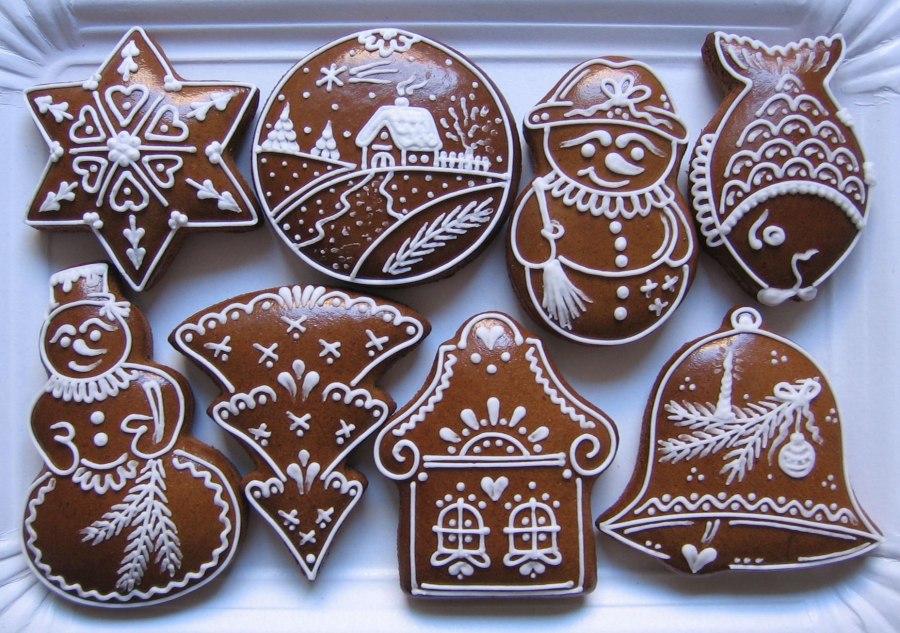 Роспись пряников айсингом