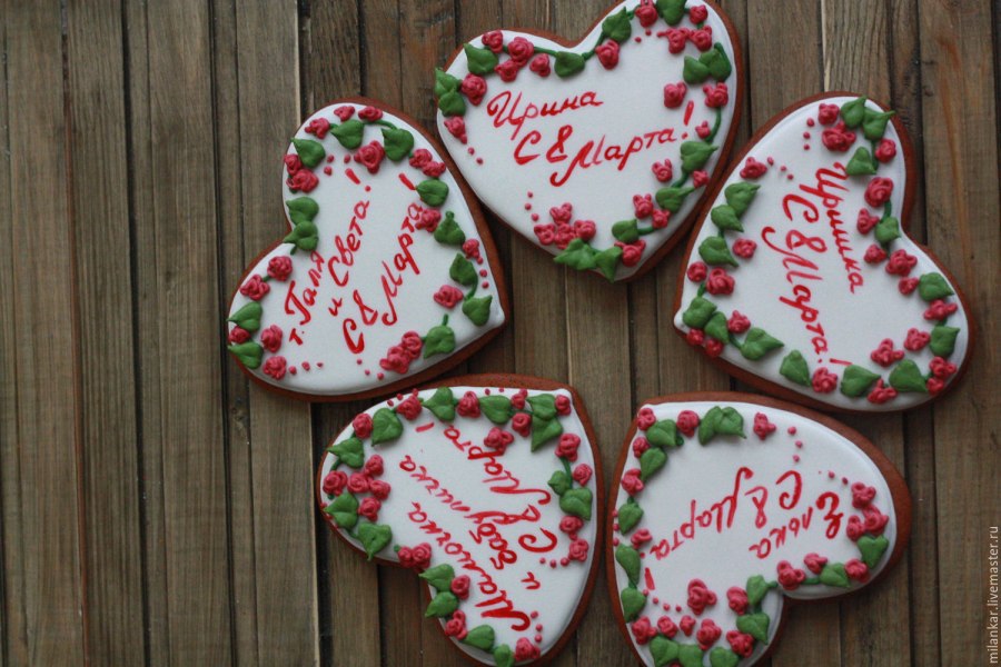 Роспись имбирных пряников