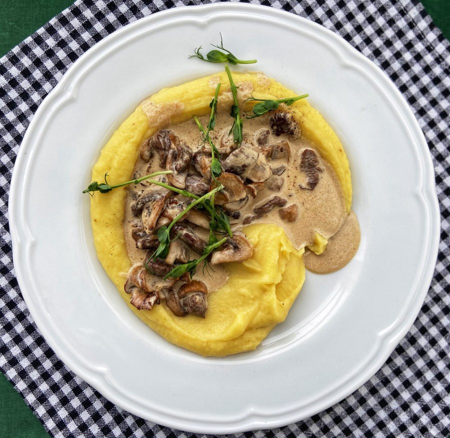 Пюре картофельное с молоком и маслом