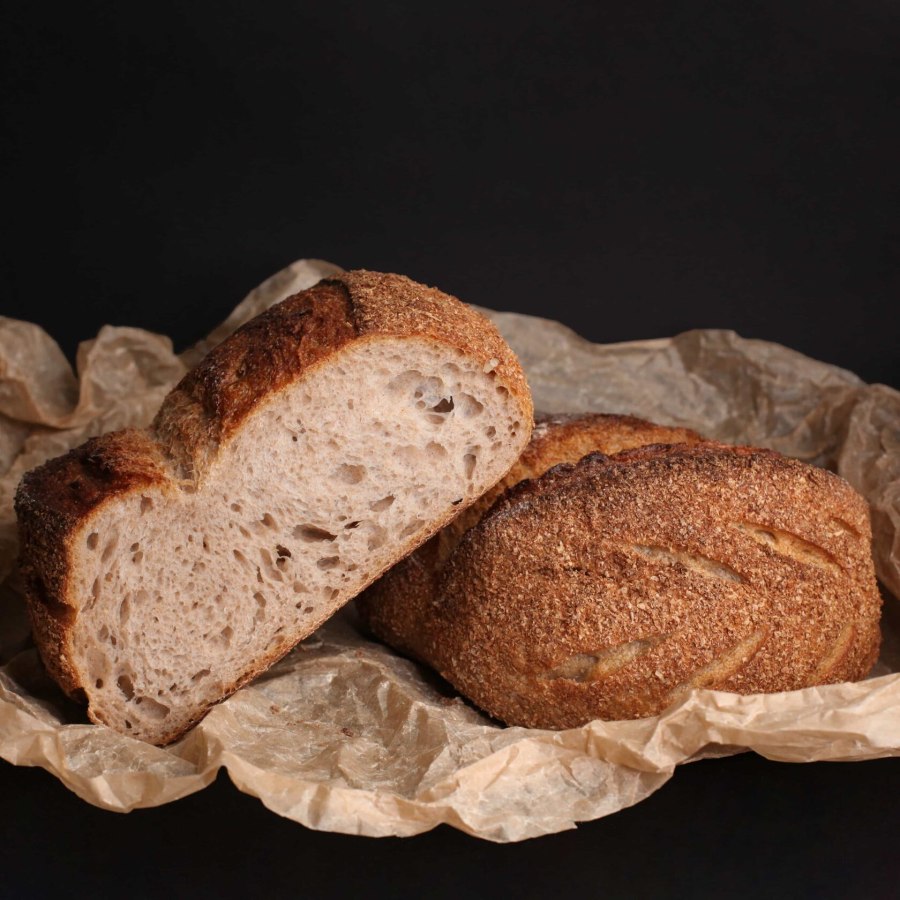 Цельнозерновой хлеб без дрожжей