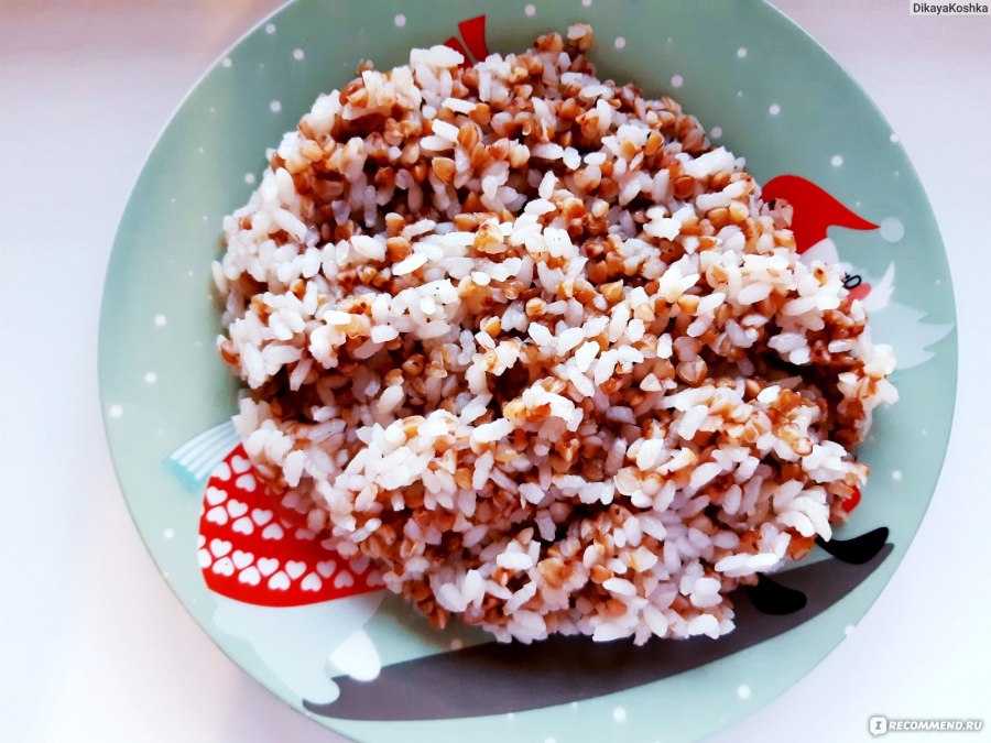 Рис и гречка