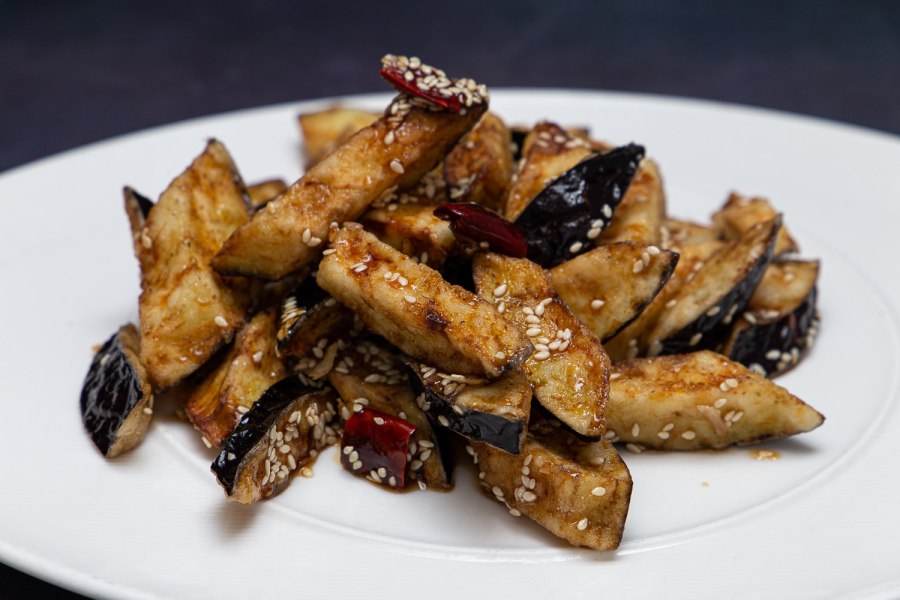 Карамелизированный баклажан