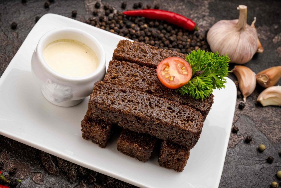 Чесночные гренки