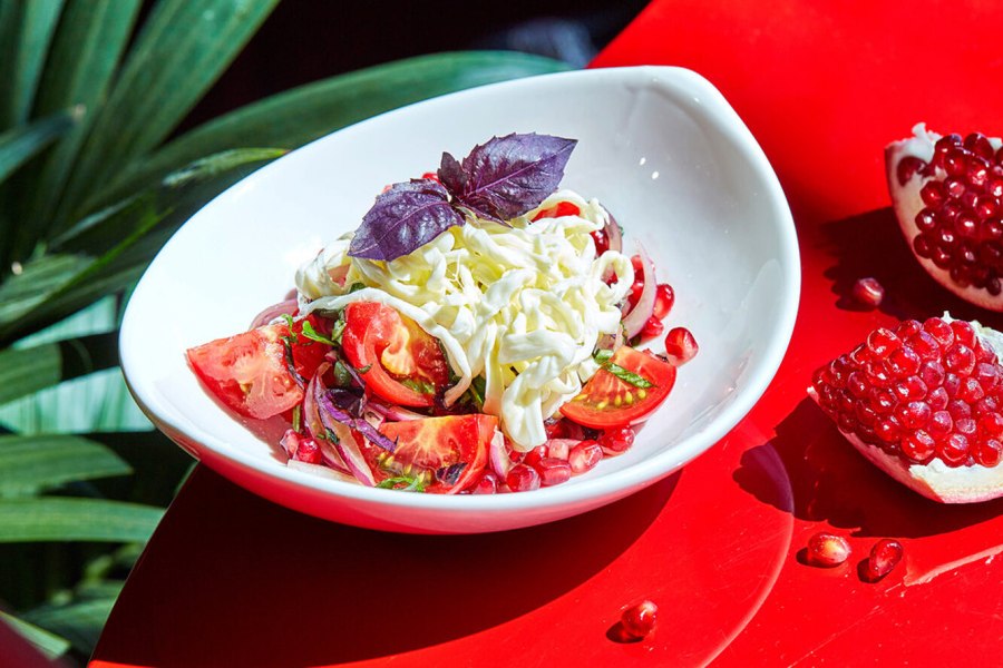 Горячие закуски с утиной грудкой