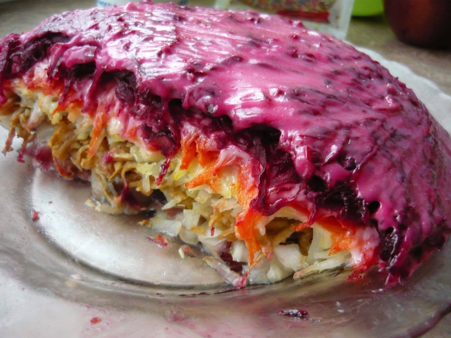 Веррины с сельдью под шубой