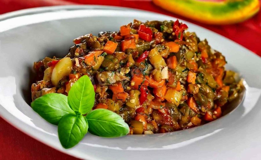 Баклажанная икра от Сталика Ханкишиева