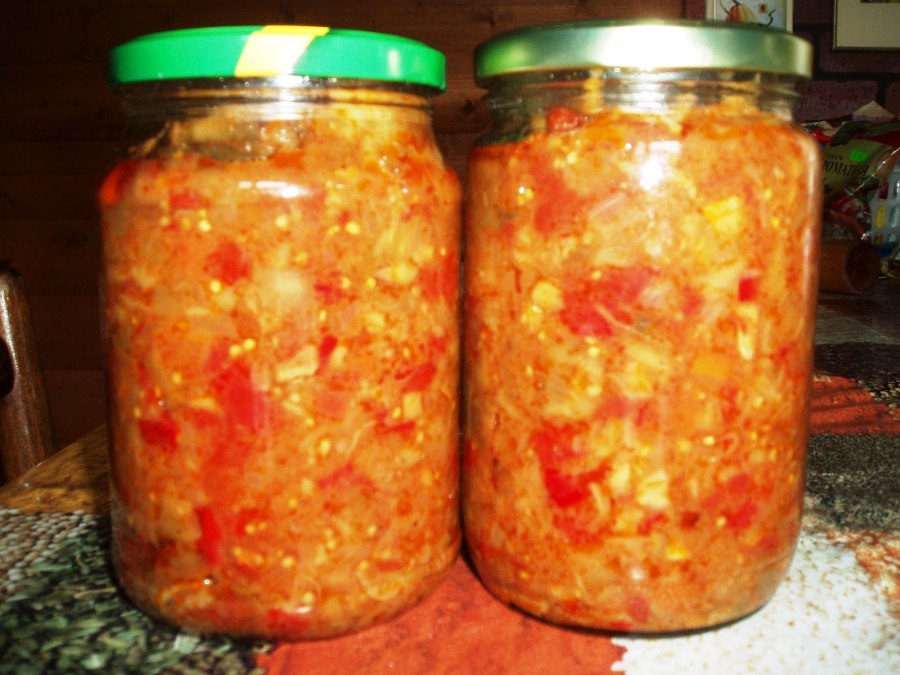 Икра баклажанная