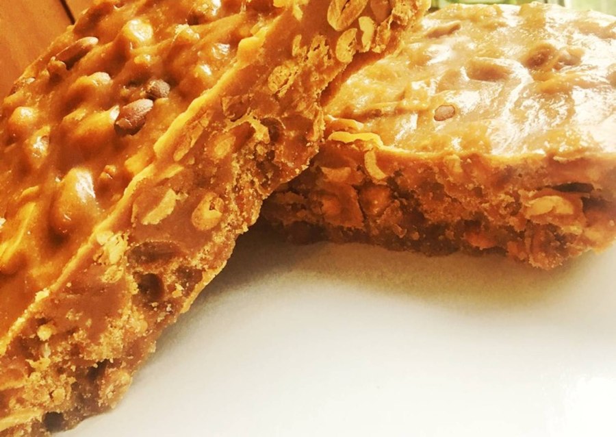 Вафельный тор со сгущенкой