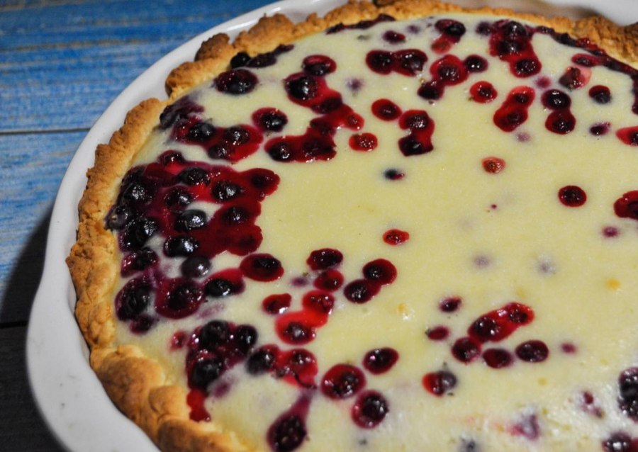 Пирог с ягодами