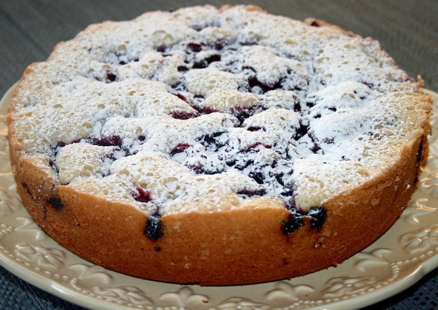 Пирог с ягодами