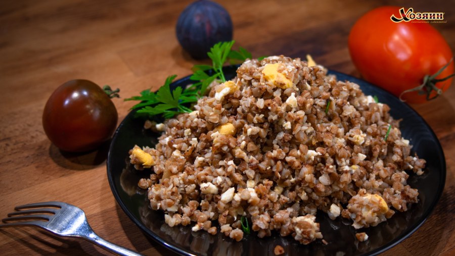 Сырный суп с гречкой