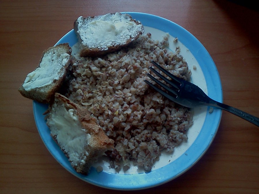 Гречка с сыром