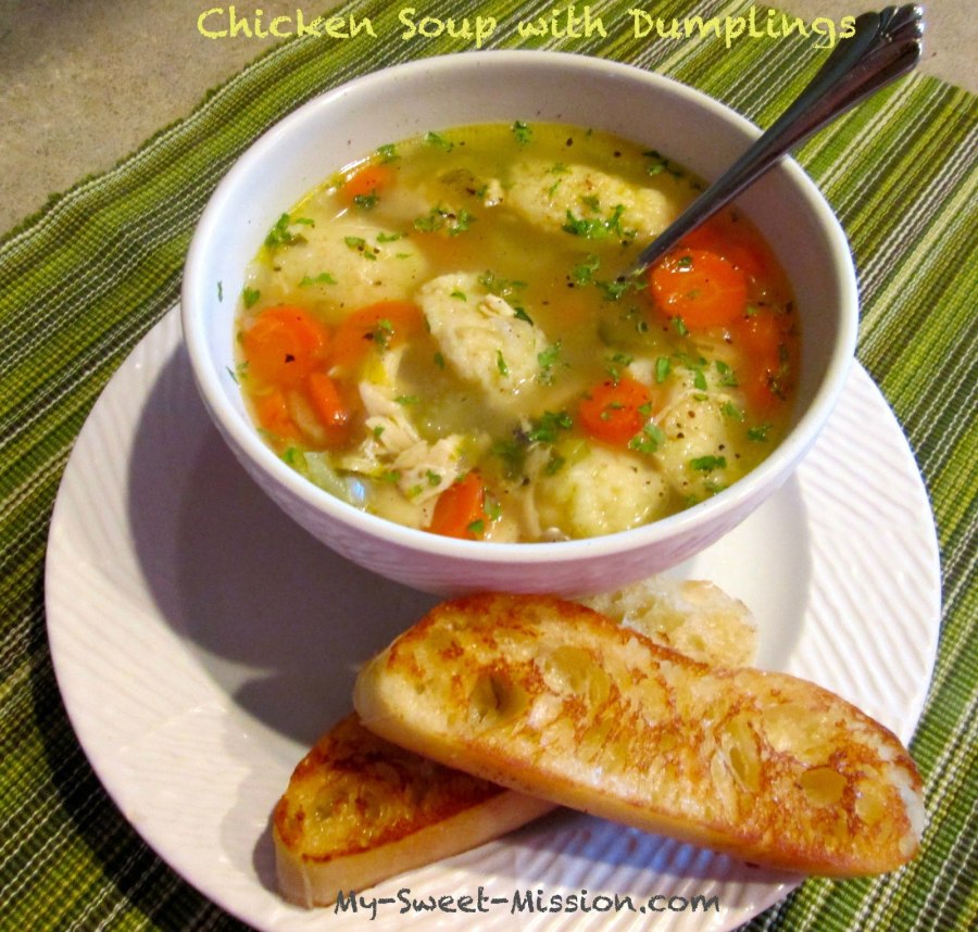 Легкий куриный суп