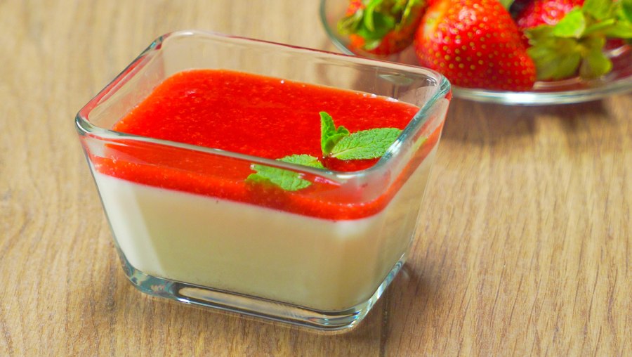 Мандариновая Панна котта