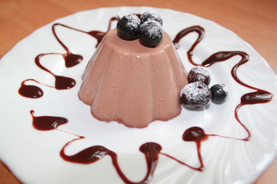 Бланманже миндальное