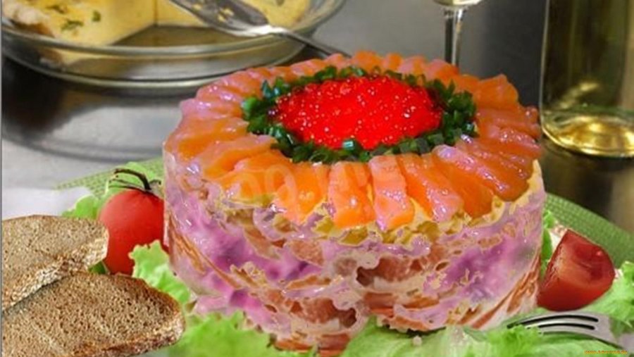 Салат для романтического ужина от шеф повара