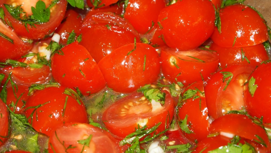 Консервация томата черри