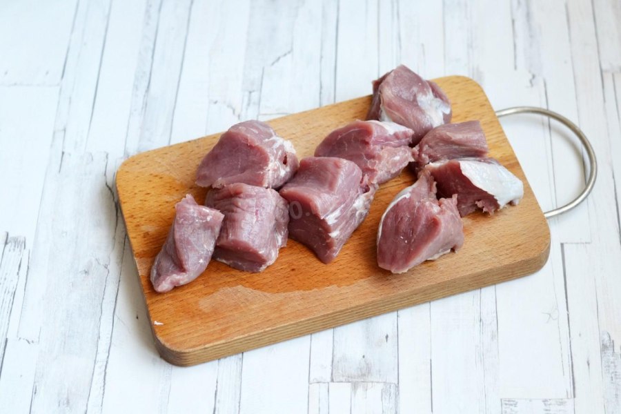 Медальоны из свинины в беконе