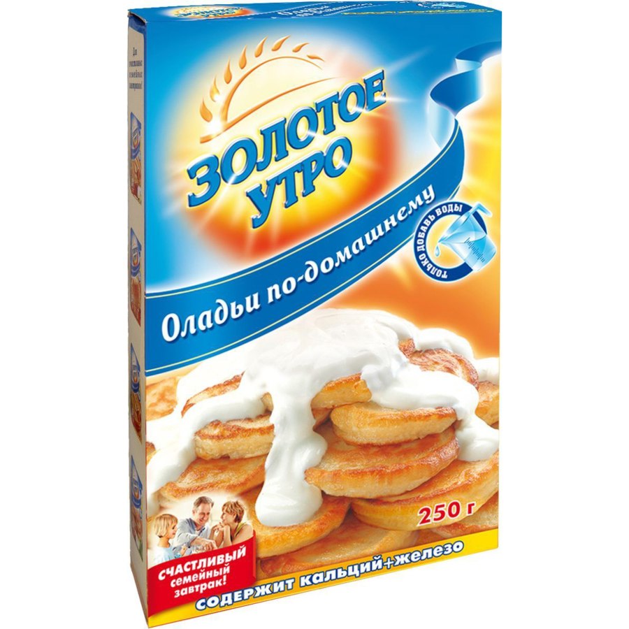 Мучная смесь золотое утро оладьи по-домашнему