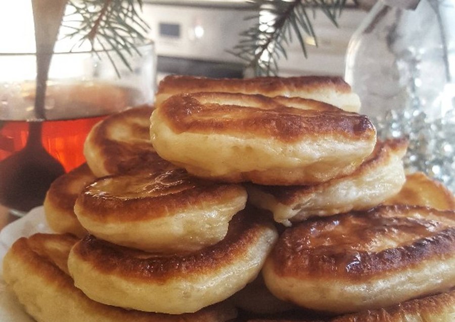 Оладьи на дрожжах