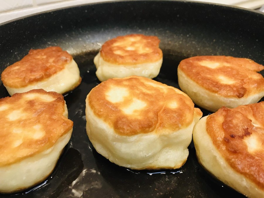 Поджаристые оладьи