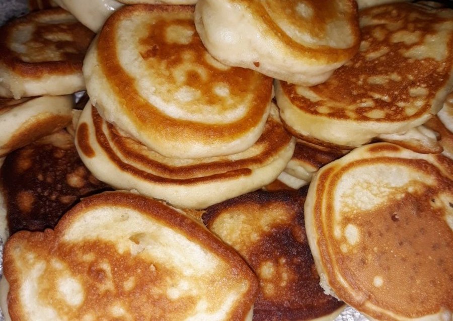 Оладьи на молоке пышные без дрожжей