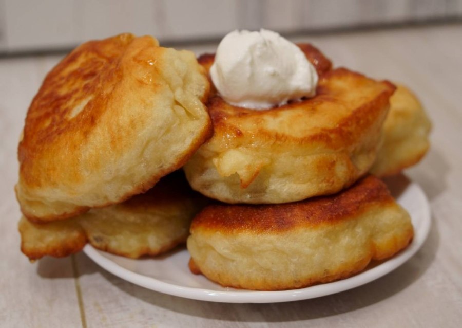 Оладьи на дрожжах