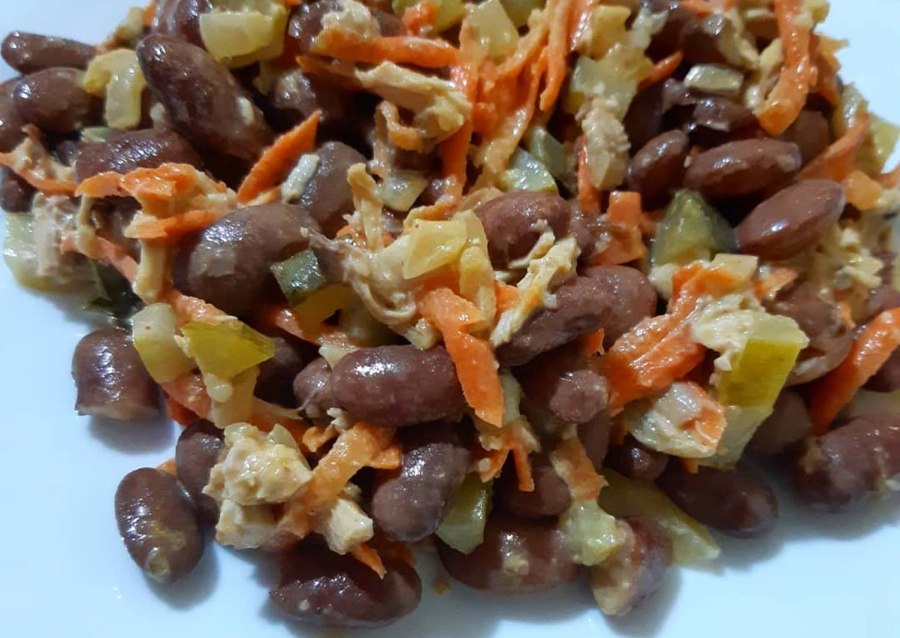 Обжорка с корейской морковкой