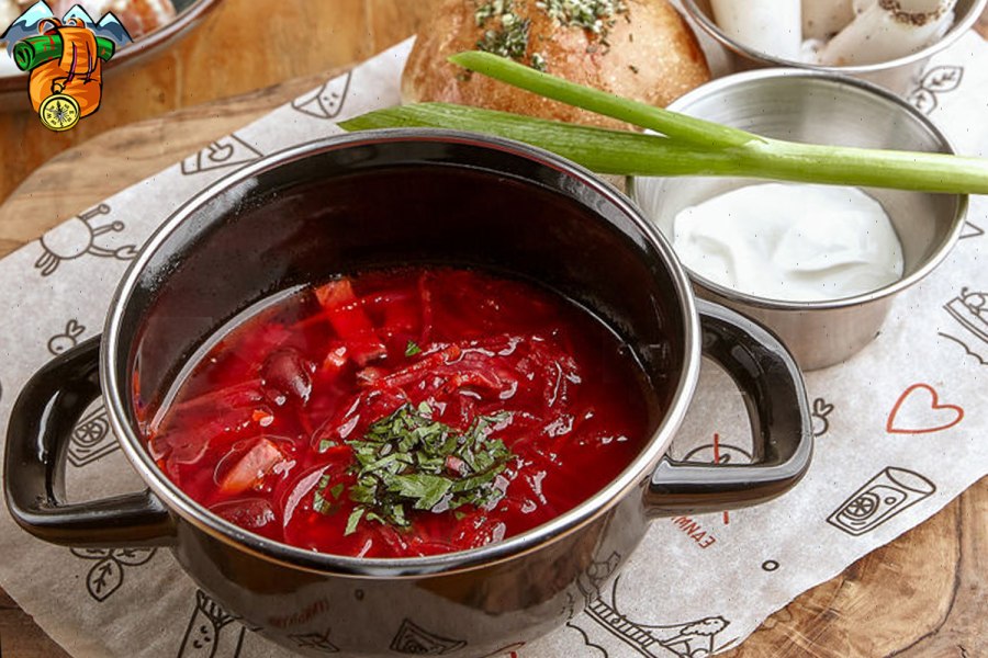 Фиолетовый борщ