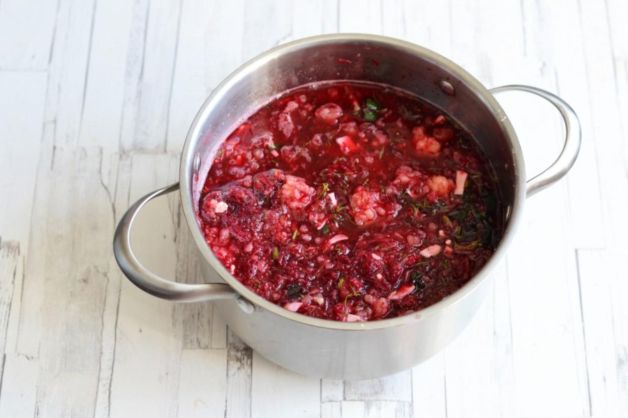 Свекольник холодный борщ