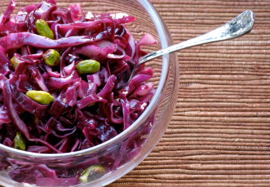 Салат с красным луком