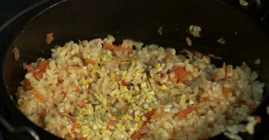 Плов из булгура с курицей калории