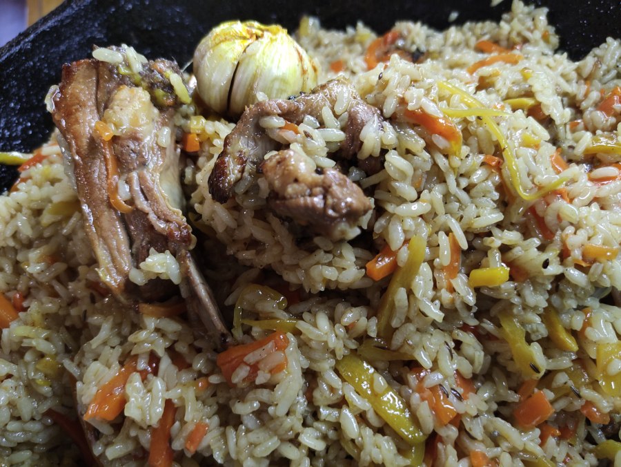 Уйгурский плов