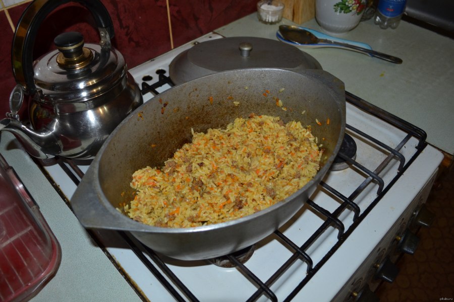 Мясо в утятнице