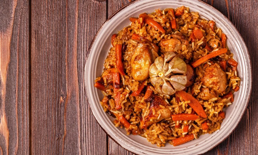 Плов с говядиной