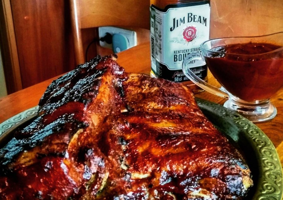 Красивый сочный шашлык