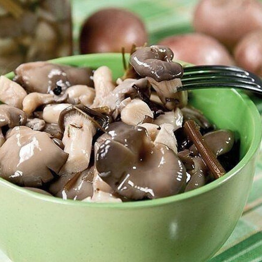 Салат перевертыш грибная Поляна пошаговый