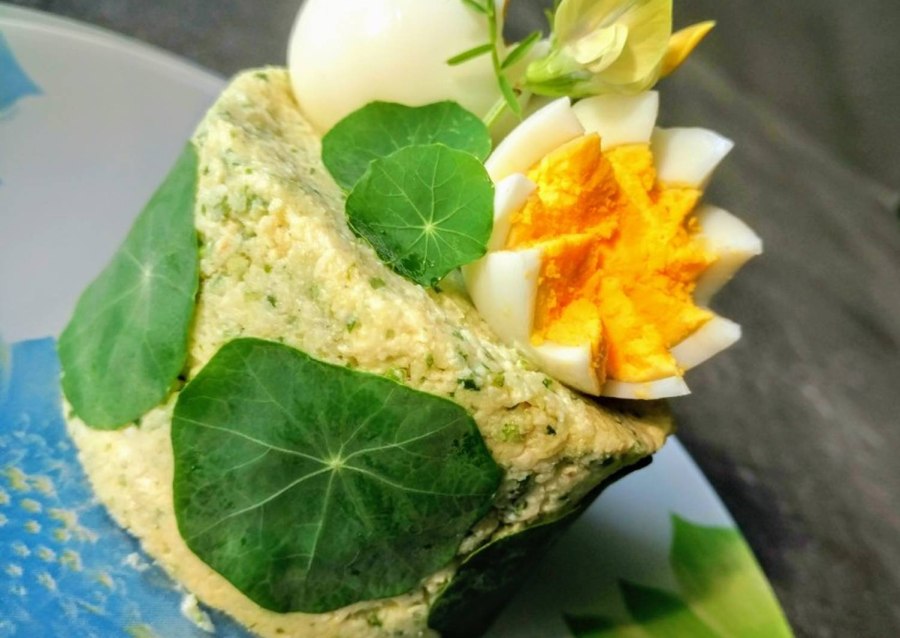 Салат цыпочка с курицей