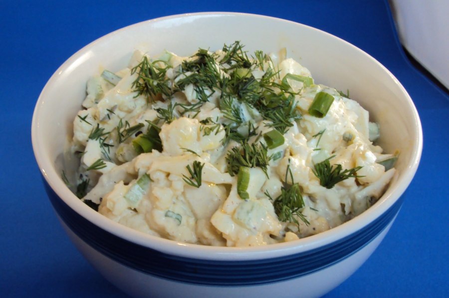 Салат из цветной капусты