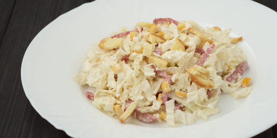 Салат Анастасия с пекинской капустой