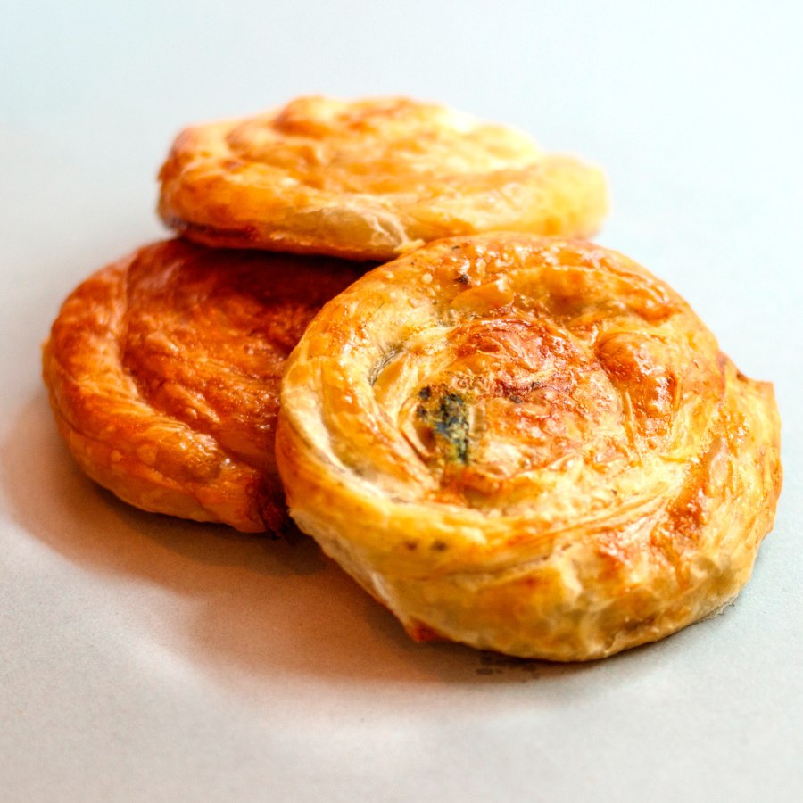 Греческая улитка со шпинатом