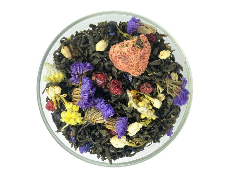 Черный "Эрл грей голубой цветок"