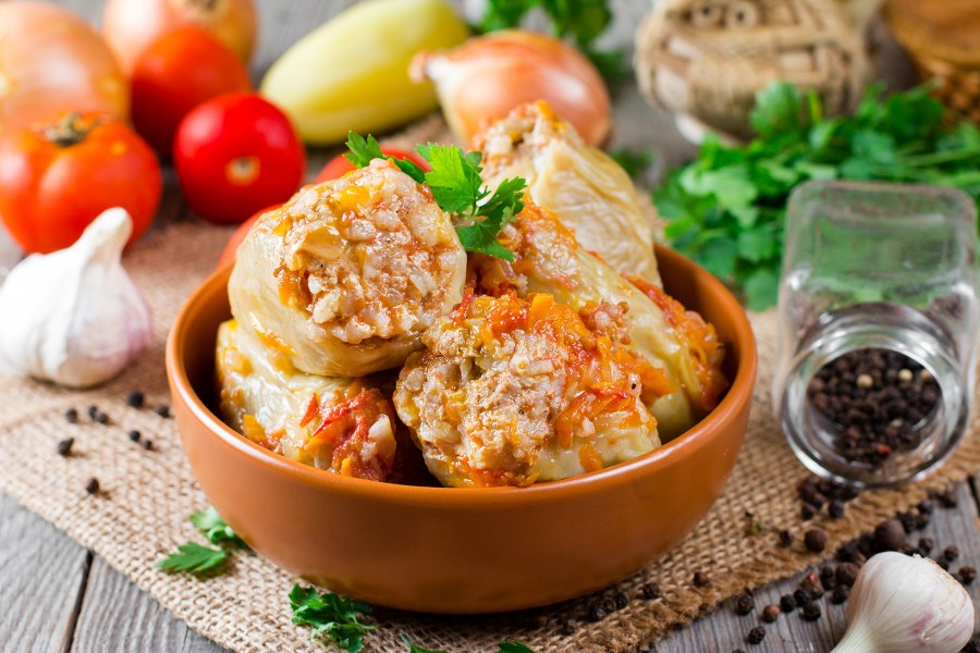 Фаршированные перцы (Chile relleno)