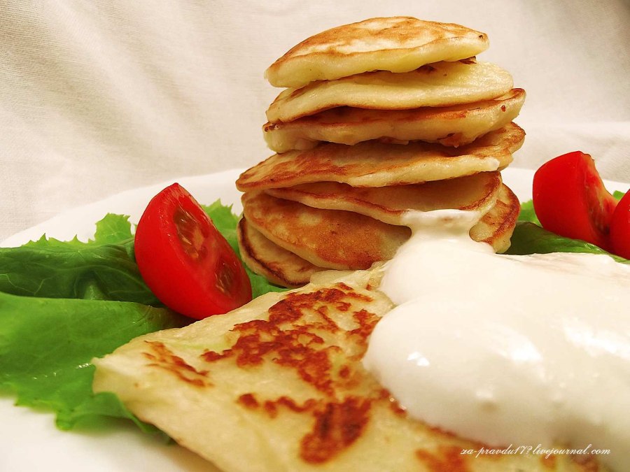 Кабачковые оладьи