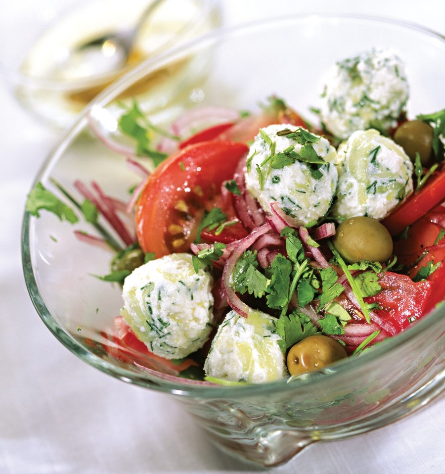 Болгарский салат с брынзой