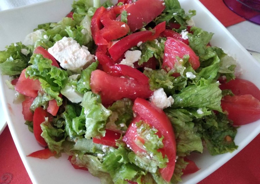 Салат с сыром Фета