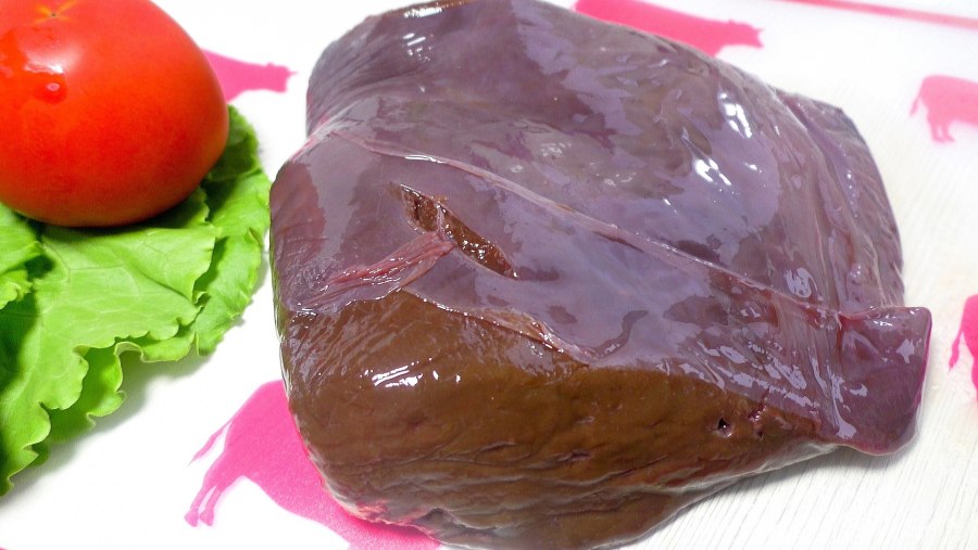 Печень приготовленная