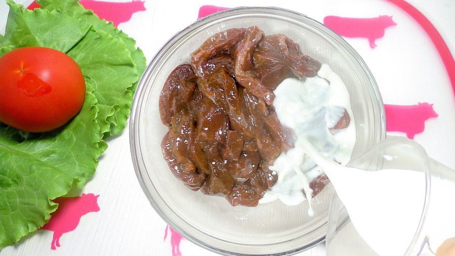 Печень по восточному